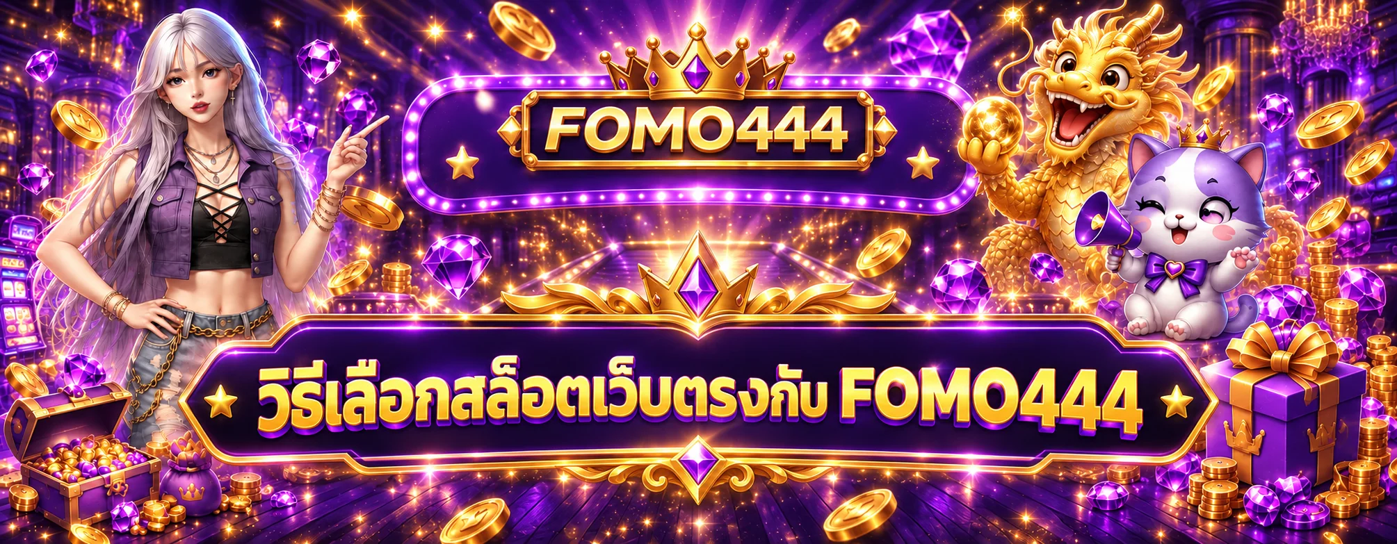 FOMO444 วิธีเลือกสล็อตเว็บตรงอย่างเป็นระบบ